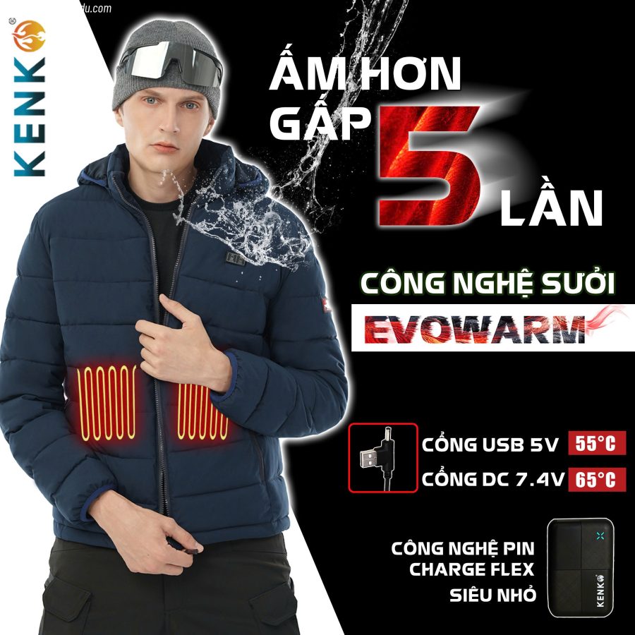 Áo Sưởi ấm KENKO